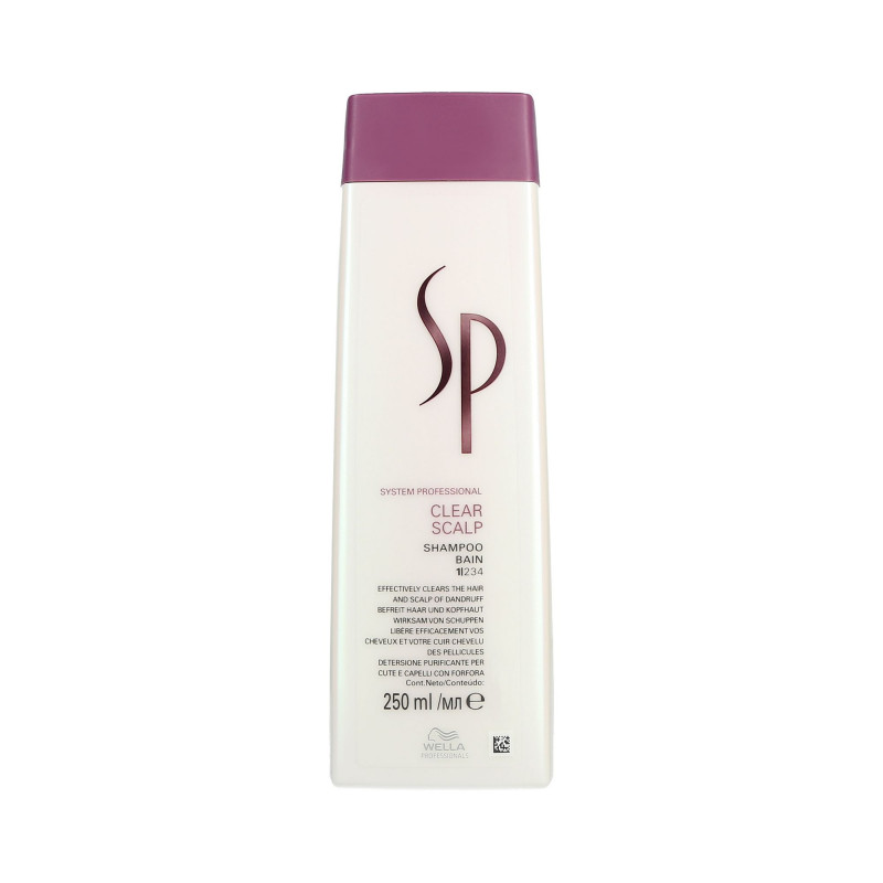Wella SP Clear Scalp Shampooing antipelliculaire 250ml