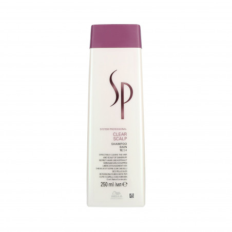 WELLA SP CLEAR SCALP Delikatny szampon przeciwłupieżowy 250ml