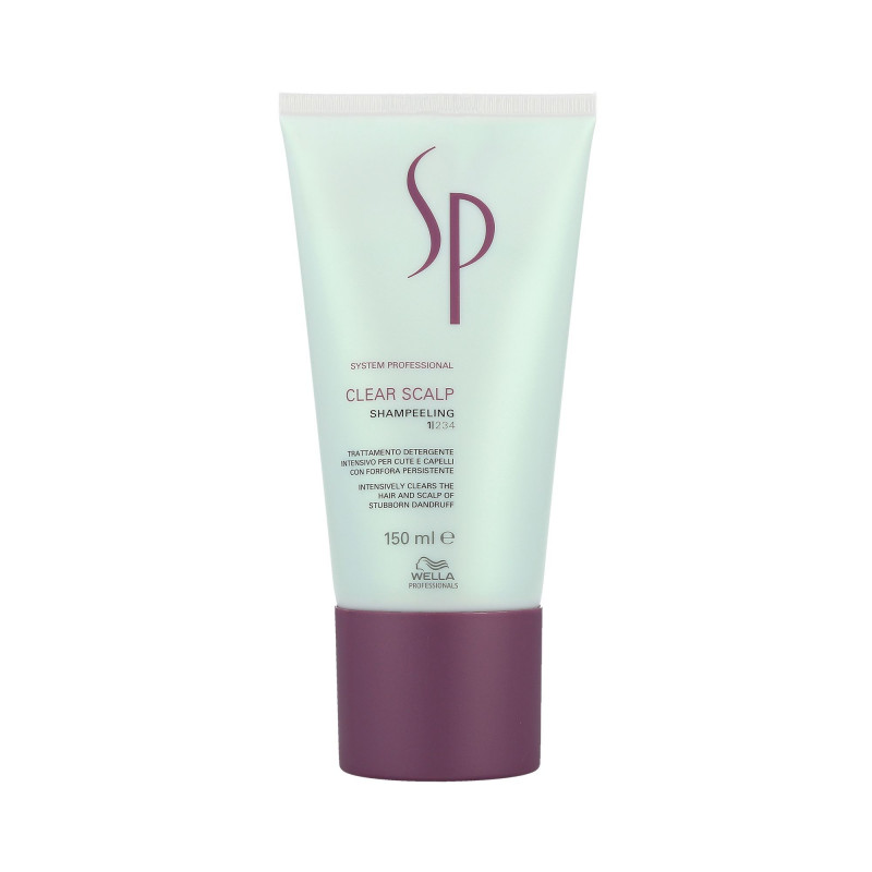 WELLA SP CLEAR SCALP Shampeeling terapia anticaspa intensiva reguladora 150ml