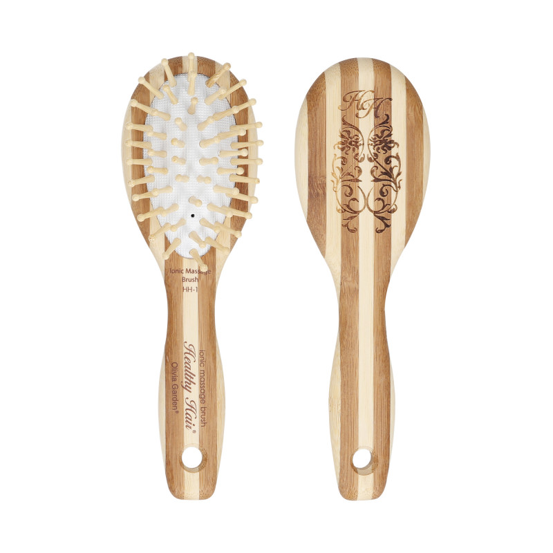 Olivia Garden Healthy Hair Oval HH1 Ionic Massage Hairbrush 