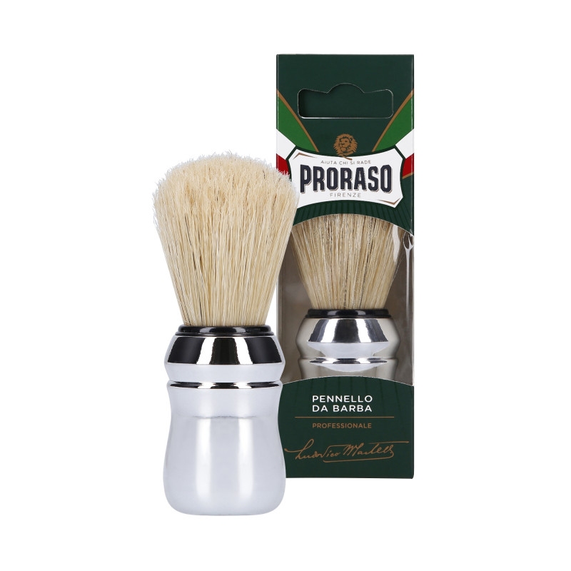 Pincel de barbear PRORASO Pincel de barbear com cerdas de javali