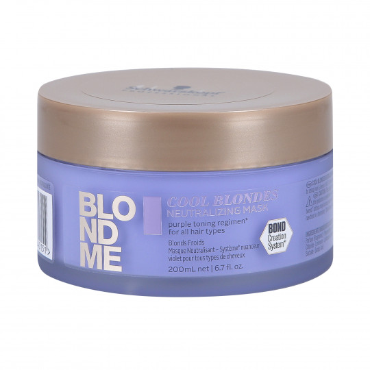 SCHWARZKOPF PROFESSIONAL BLONDME hideg szőke hajmaszk 200 ml