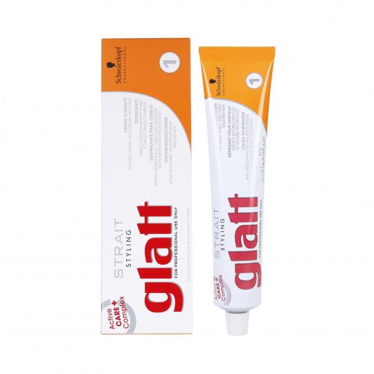 Schwarzkopf Professional Strait Styling Glatt (1) Crema alisante para cabello 82 ml + 2 x 40 ml
