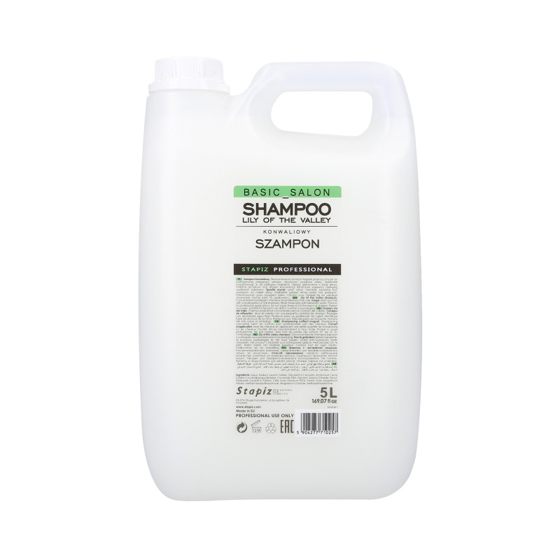 STAPIZ PROFESSIONAL BASIC SALON Szampon konwaliowy 5000ml