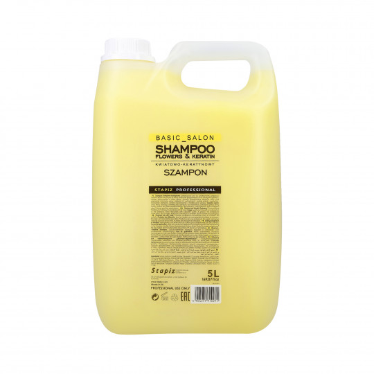 STAPIZ PROFESSIONAL BASIC SALON Szampon kwiatowo-keratynowy 5000ml