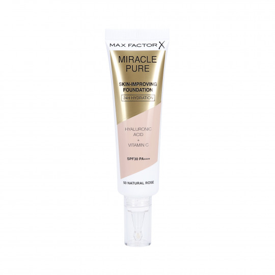 MIRACLE PURE FOUNDATION 50 NATURAL ROSE 30ML