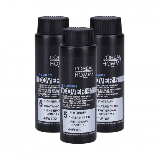 HOMME COVER5 (5) 3X50ML