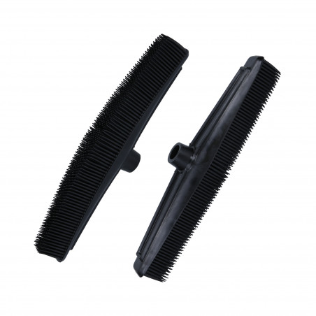 Sibel Black Rubber Brush 