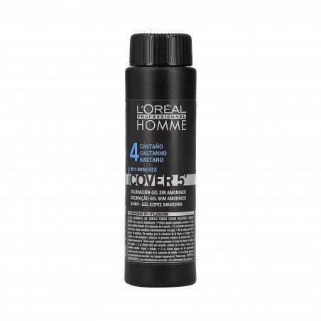 L'Oreal Professionnel Homme Cover 5 'Dye (4) Brown 50ml