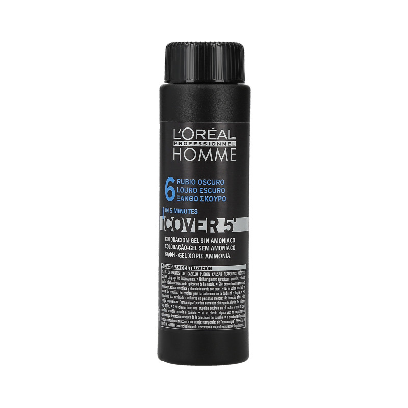 L'Oreal Professionnel Homme Cover 5 'Dye (6) Dark blonde 50ml