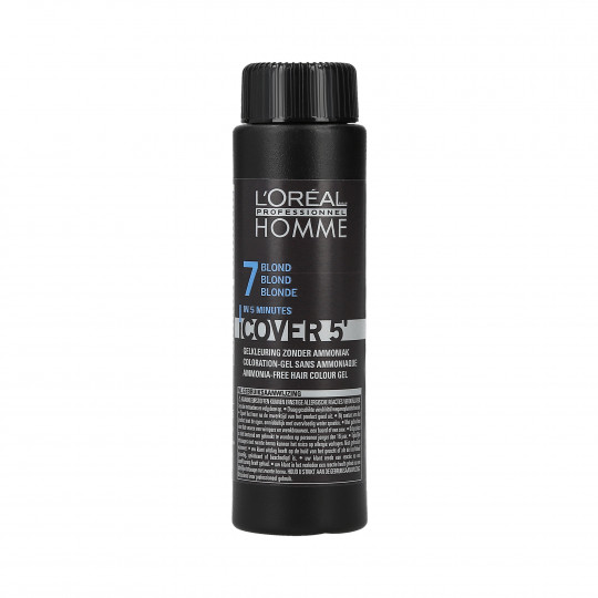 L'Oreal Professionnel Homme Cover 5' Tinta (7) Blonde 50ml