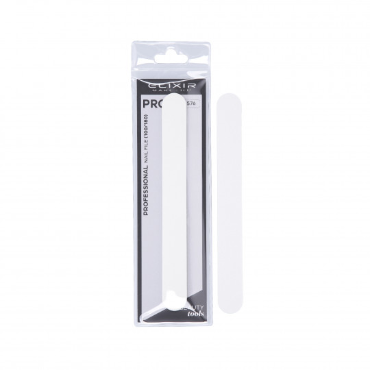 ELIXIR MAKE UP Double-sided nail file 576 White