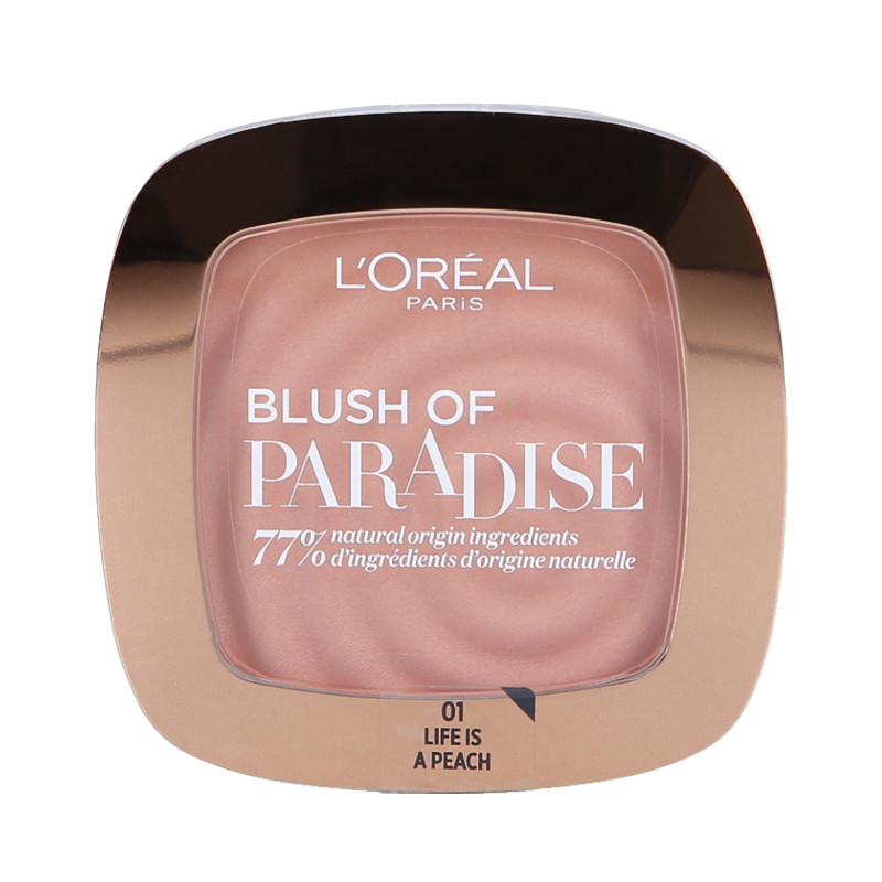 L'OREAL PARIS Life's A Peach Blush 01 Peach Addict 9g