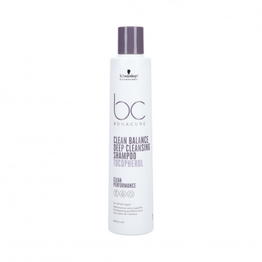 SCHWARZKOPF PROFESSIONAL BC CLEAN BALANCE DEEP CLEAN čistiaci šampón na vlasy 250 ml