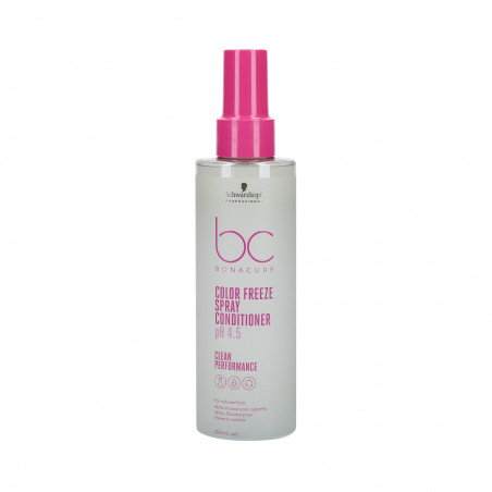 SCHWARZKOPF PROFESSIONAL BC COLOR FREEZE Two-phase spray conditioner for colored hair 200ml