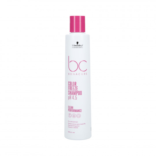 SCHWARZKOPF PROFESSIONAL BC COLOR FREEZE Shampoo micelar para cabelos coloridos 250ml