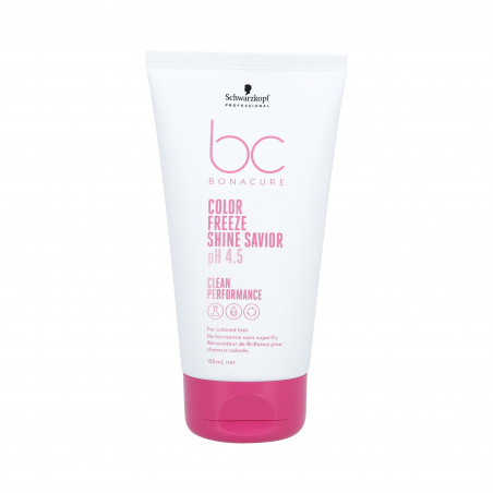 SCHWARZKOPF BC COLOR FREEZE Shine Savior Serum do włosów farbowanych 150ml - 1 SCHWARZKOPF BC COLOR FREEZE Shine Savior Serum do włosów farbowanych 150ml - 1