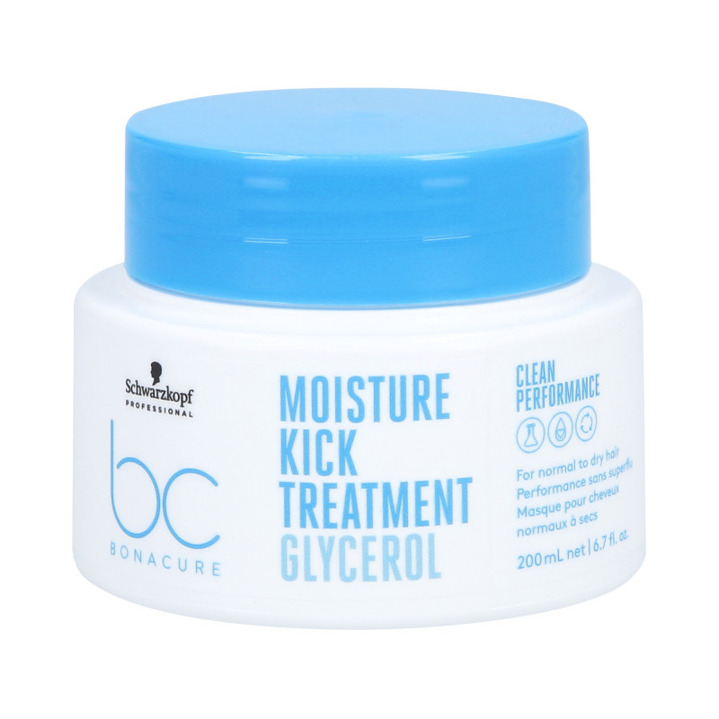 SCHWARZKOPF BC MOISTURE KICK Nawilżająca maska do włosów 200ml