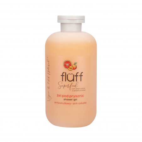 FLUFF ANTI-CELLULITE Peach and grapefruit shower gel 500ml