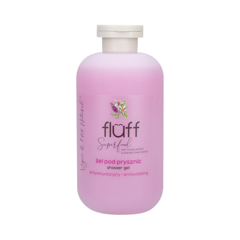 FLUFF ANTIOXIDATING Shower gel, kudzu flower and orange 500ml