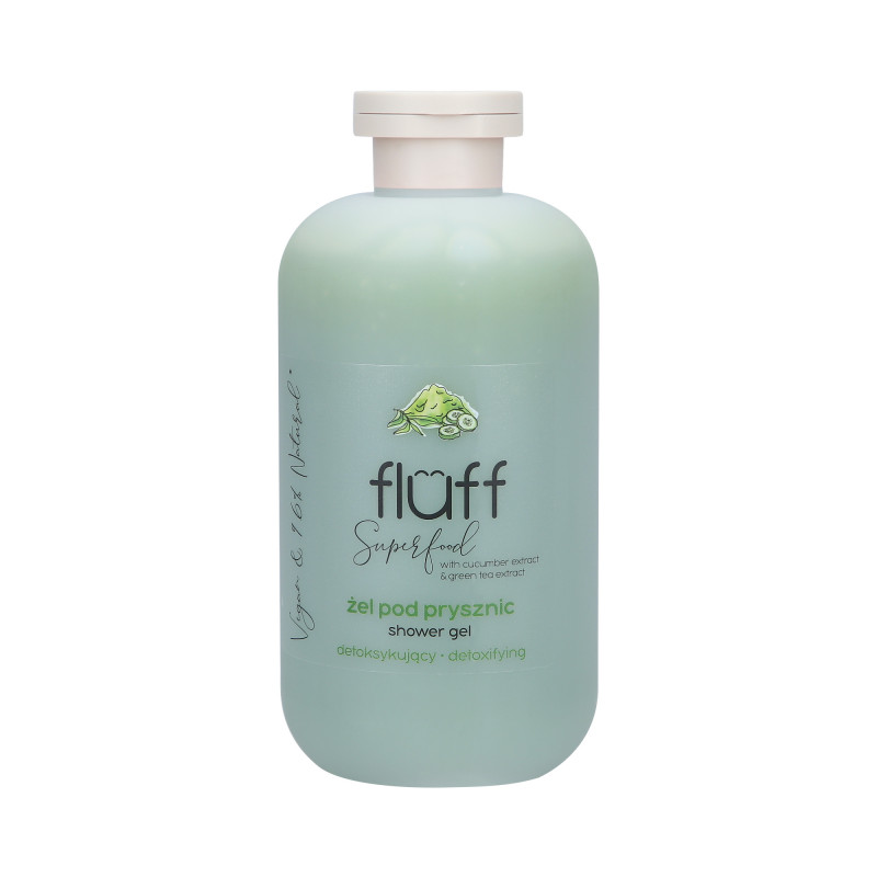 FLUFF DETOXIFYING Shower gel cucumber and green tea 500ml