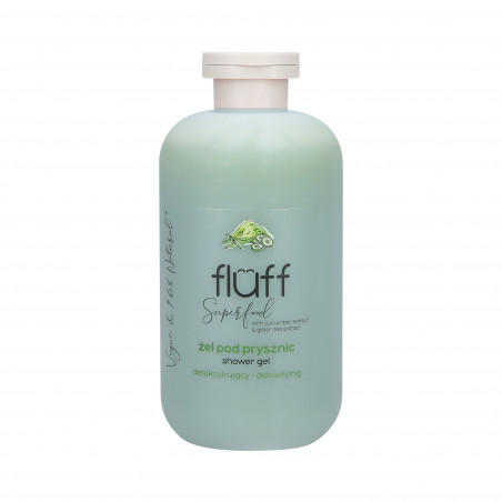 FLUFF DETOXIFYING Shower gel cucumber and green tea 500ml