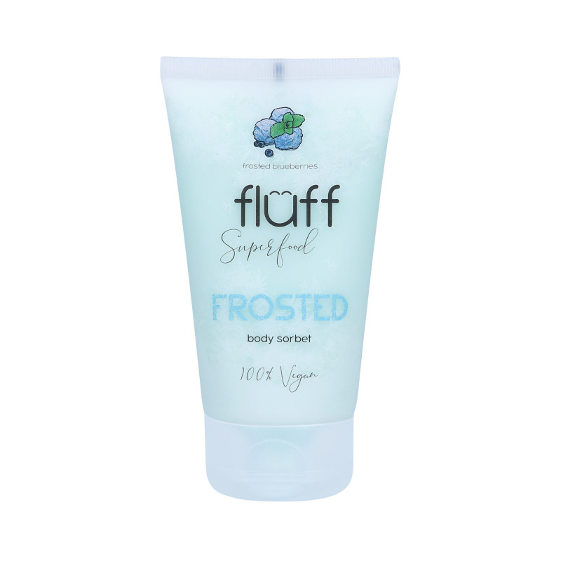 FLUFF FROSTED Body sorbett külmutatud mustikad 150ml