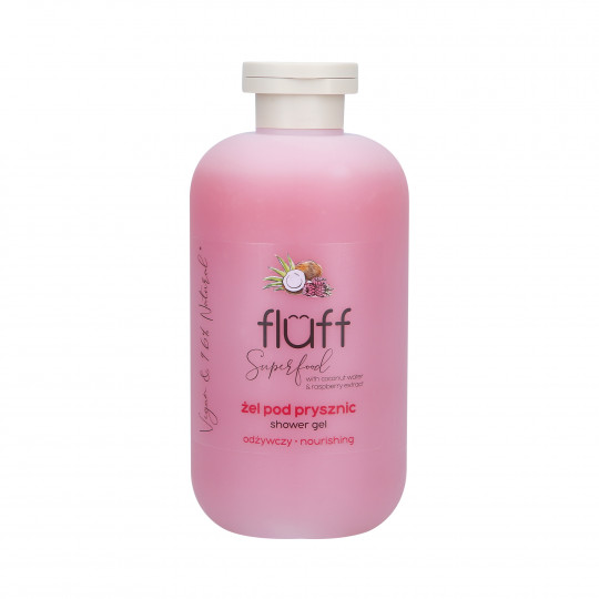 FLUFF NOURISHING Shower gel coconut and raspberry 500ml