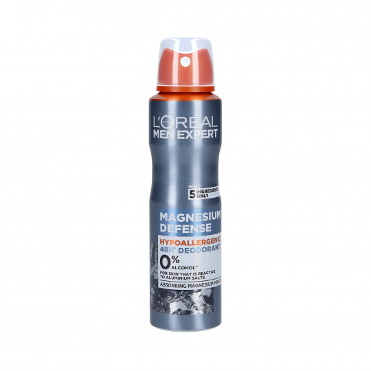 L’OREAL PARIS MEN EXPERT Dezodorant spray z tlenkiem magnezu 150ml