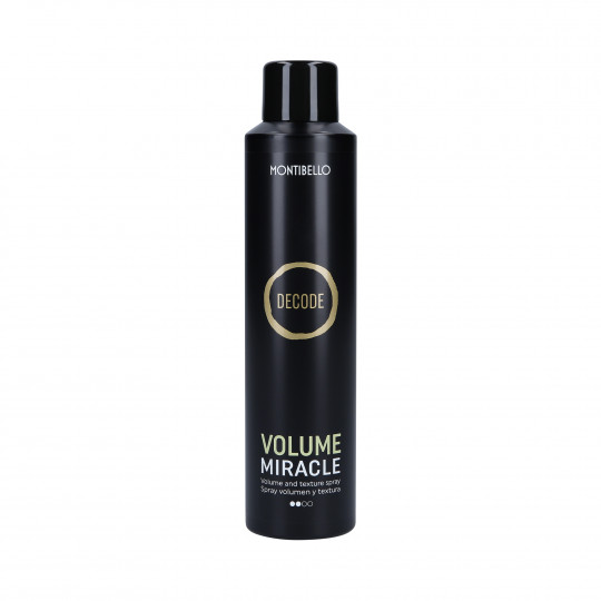 MONTIBELLO DECODE VOLUME MIRACLE Spray dando volume e textura 250ml