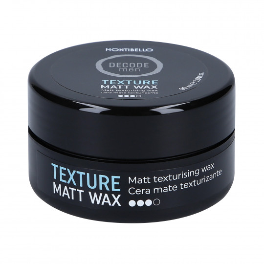 MONTIBELLO DECODE TEXTURE MATT WAX Matujący wosk do włosów 90ml