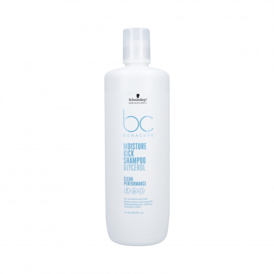 SCHWARZKOPF PROFESSIONAL BC MOISTURE KICK Shampoo hidratante para cabelos 1000ml