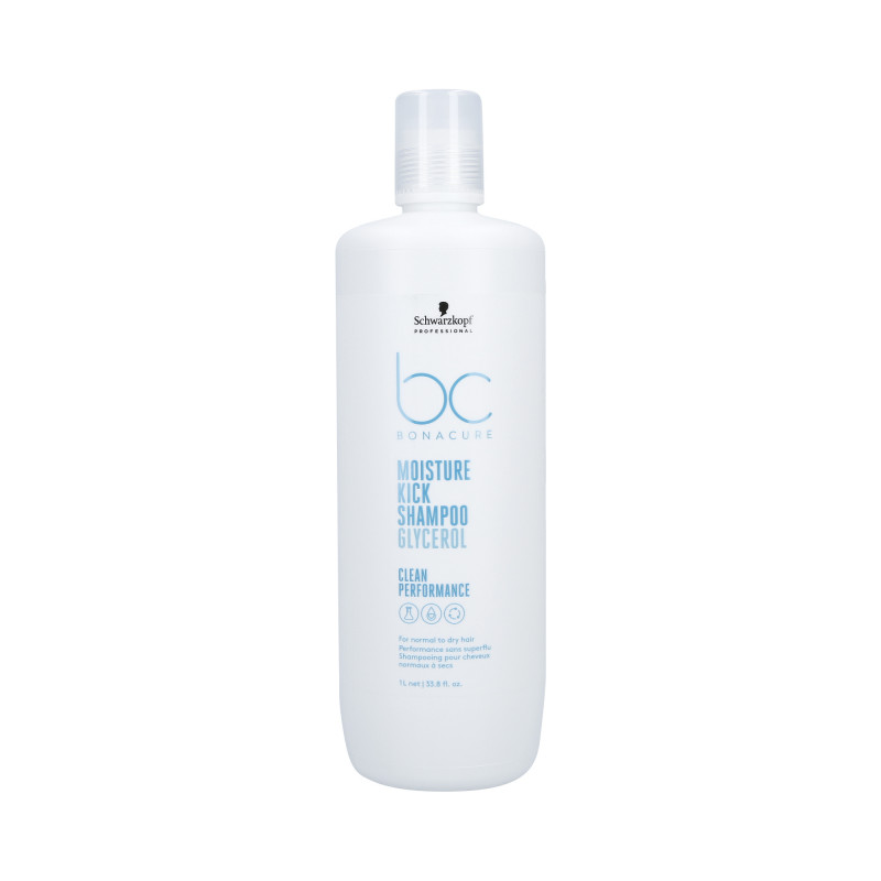 SCHWARZKOPF PROFESSIONAL BC MOISTURE KICK hidratáló hajsampon 1000 ml