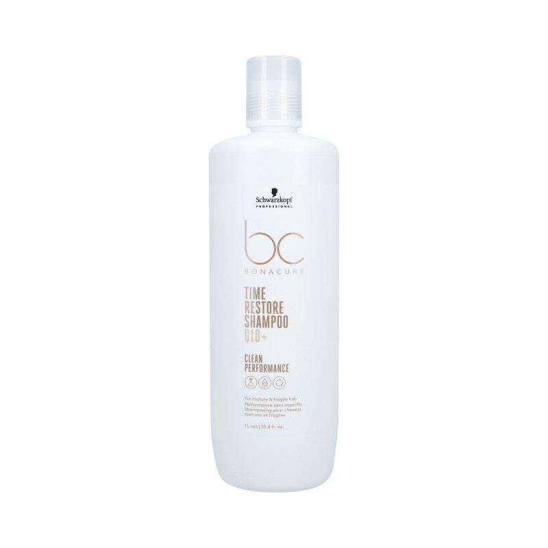 SCHWARZKOPF PROFESSIONAL BC TIME RESTORE Szampon do włosów dojrzałych 1000ml