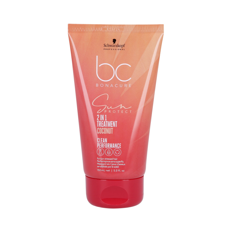 SCHWARZKOPF PROFESSIONAL BC SUN PROTECT COCONUT 2 az 1-ben kezelés naprobbanás után 150 ml