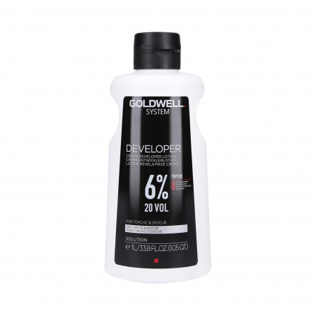 GOLDWELL DEVELOPER Oxidant 6% 20VOL 1000ml