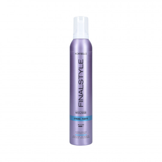 MONTIBELLO FINALSTYLE Espuma modeladora forte para cabelo 320ml