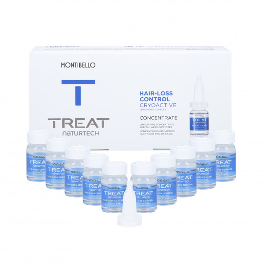 MONTIBELLO TREAT NATURTECH HAIR-LOSS CONTROL CRYOACTIVE Treatment for hair falling out 10x7ml