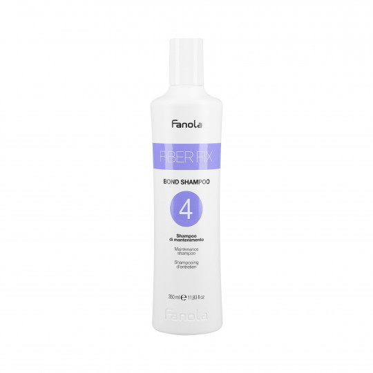 FANOLA FIBER FIX BOND N4 Shampoo regenerador para cabelos 350ml