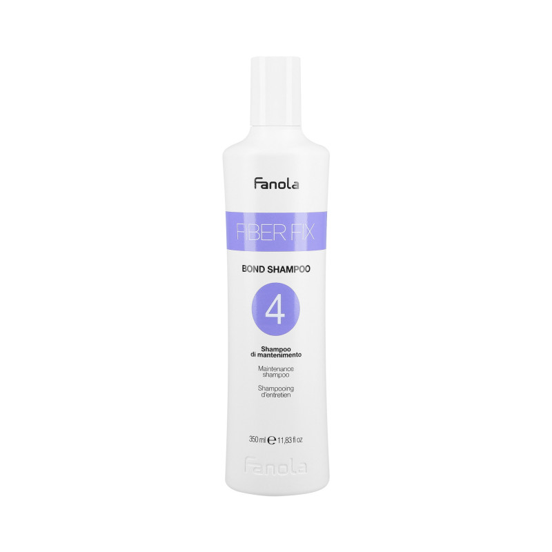 FANOLA FIBER FIX BOND N4 Shampoo regenerador para cabelos 350ml