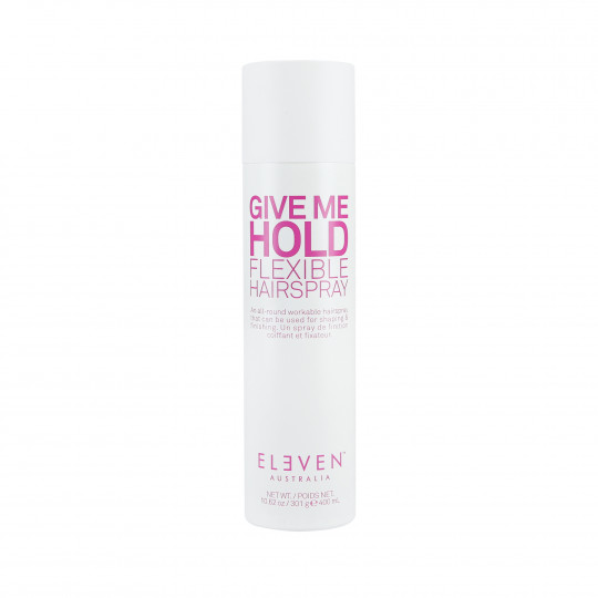 ELEVEN AUSTRALIA GIVE ME HOLD Laca flexível para cabelo 400ml