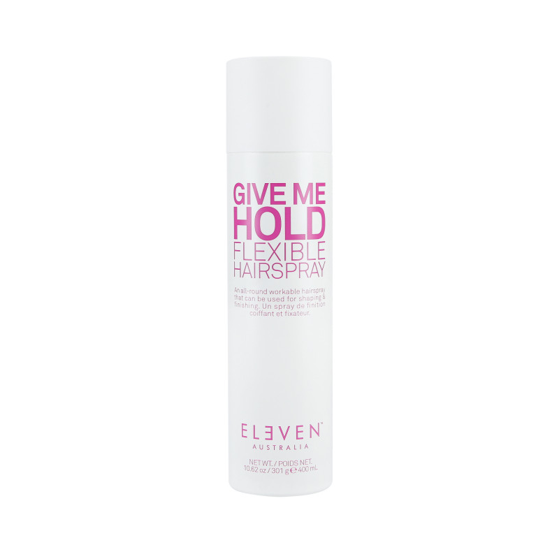 ELEVEN AUSTRALIA GIVE ME HOLD Laca flexível para cabelo 400ml