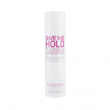 ELEVEN AUSTRALIA GIVE ME HOLD Elastyczny lakier do włosów 400ml - 1 ELEVEN AUSTRALIA GIVE ME HOLD Elastyczny lakier do włosów 400ml - 1