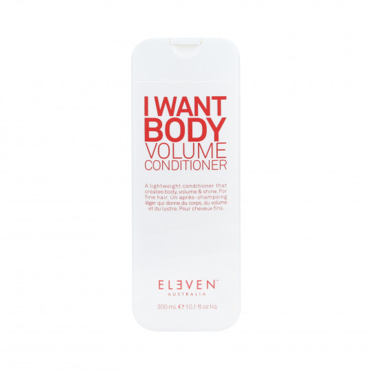ELEVEN AUSTRALIA I WANT BODY VOLUME Condicionador volumizador para cabelos 300ml