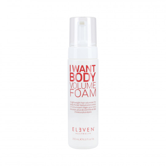 ELEVEN AUSTRALIA I WANT BODY VOLUME Mousse capilar que dá volume 200ml