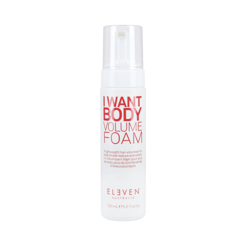 ELEVEN AUSTRALIA I WANT BODY VOLUME Mousse capilar que dá volume 200ml