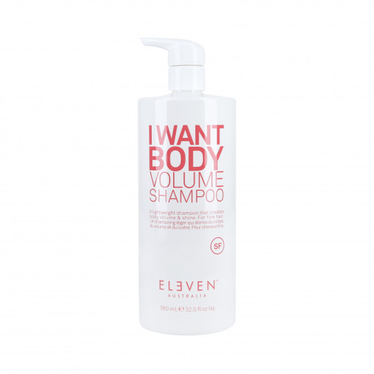ELEVEN AUSTRALIA I WANT BODY VOLUME Hair shampoo with volume 960ml