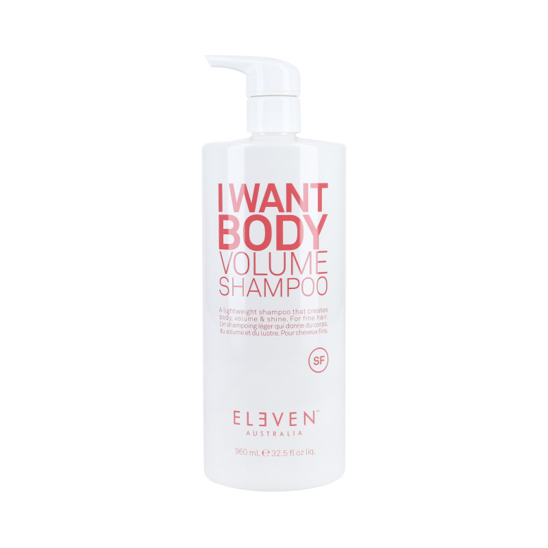 ELEVEN AUSTRÁLIA I WANT BODY VOLUME Shampoo de volume 960ml