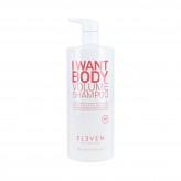 ELEVEN AUSTRALIA I WANT BODY VOLUME Hair shampoo with volume 960ml