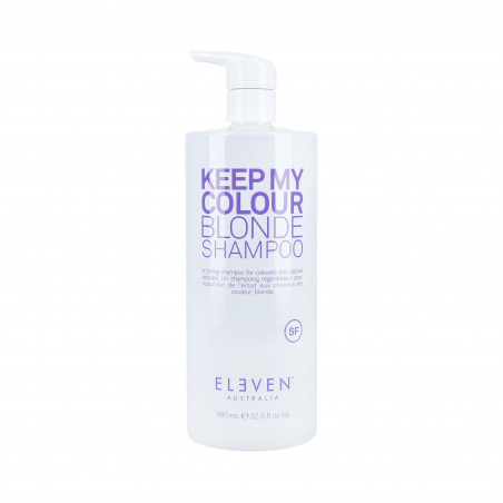 ELEVEN AUSTRALIA KEEP MY COLOR BLONDE Violettes Shampoo für blondes Haar 960ml - 1 ELEVEN AUSTRALIA KEEP MY COLOR BLONDE Violettes Shampoo für blondes Haar 960ml - 1